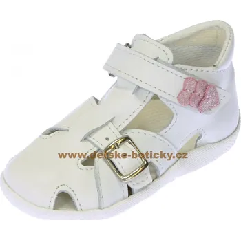 Dívčí polobotky Jonap 009M bílá 22
