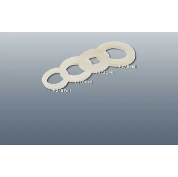 Těsnění převlečné matice 3/8" silikon 14x10x2 mm - F3/87sil