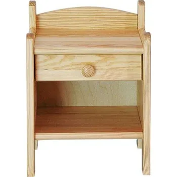 Noční stolek Noční stolek Classic 132, KB Výběr moření: Dub, Druh dřeva: Borovicový masiv