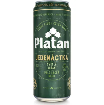Pivo Pivovary Lobkowicz Platan Jedenáctka - 0,5l plech