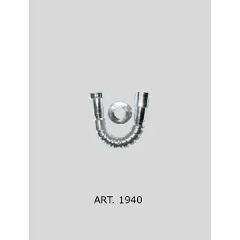 Sifon Velkoobchod Vršinský Sifon flexi chrom s plastovou matkou 6/4"x40/50 (ART.1940)