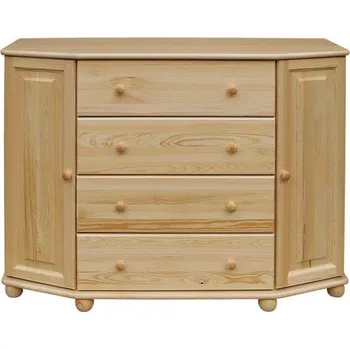 Komoda Komoda Classic 167, KB Výběr moření: Bezbarvý Lak, Druh dřeva: Borovicový masiv