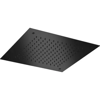 Sprchová hlavice Sanjet Zápustná sprcha BLACK 50x50 cm, nerez ocel