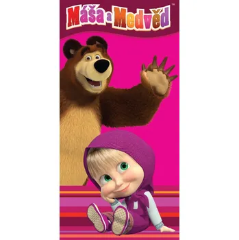 Jerry Fabrics osuška Máša a Medvěd 012 70x140