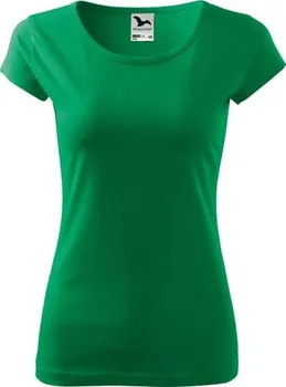 Dámské tričko Malfini Pure 122 středně zelené XS