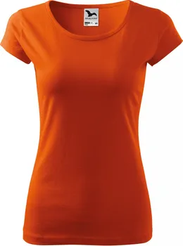 Dámské tričko Malfini Pure 122 oranžové