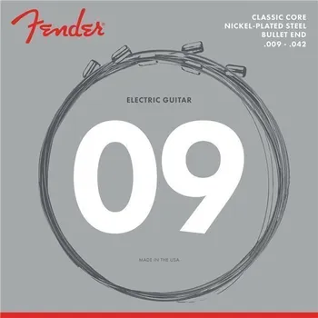 Strunný nástroj Fender Round Core NPS 3255L 9-42 Bullet Struny pro elektrickou kytaru