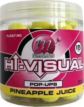 Boilies Mainline Pop-up High Visual 15 mm/250 ml Pineapple Juice