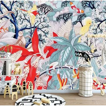 Fototapeta Solution Media 3D tapeta - Kreslený prales MU2937 3 - 3D Relief - Vliesová tapeta - 320g/m2