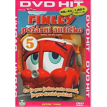 DVD film Finley - požární autíčko - 5 - DVD