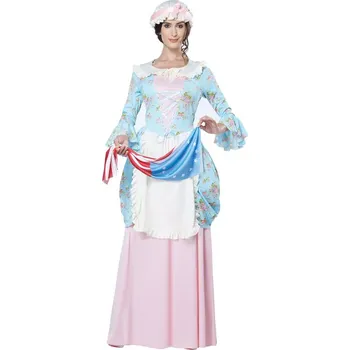 Karnevalový kostým California Costumes - Dámský kostým kolonistka - L