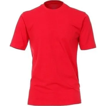 Pánské tričko Pánské tričko Casa Moda 3XL - 7XL krátký rukáv červená Casa Moda ODE-CAS-004200-421 - 4XL