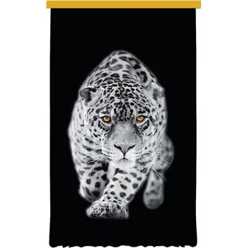 Závěs Fotozáclona AGdesign neprůhledná, Levhart 140 x 245 cm