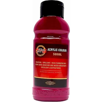 Vodová barva Koh-i-noor Barva akrylová 500ml červenofialová Koh-i-noor 1627/0320 224