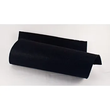 Látková dekorační plsť - černá