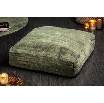 Taburet Podlahový polštář MODER ART 70 CM zelený