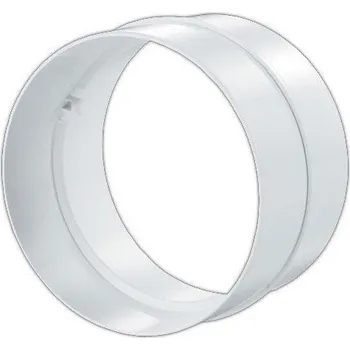 Ventilace Dalap PVC vnitřní spojka 125 mm
