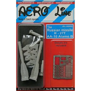Plastikový model Plusmodel 1/48 Russian missile R-27T AA-10 Alamo B