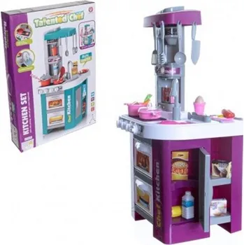 Dětská kuchyňka Teddies TD70251 fialová