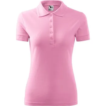 Dámské tričko Malfini Pique Polo 200 růžové