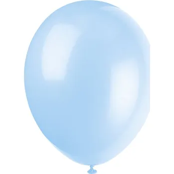 Balónek Unique - Sada 10 balonků pastelových barev - Základní barevná řada -