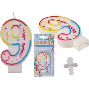 Dortová svíčka Svíčka narozeninová na dort 9