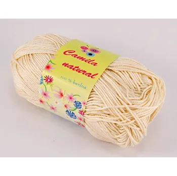 Příze Příze Camila natural - béžová - číslo barvy 174