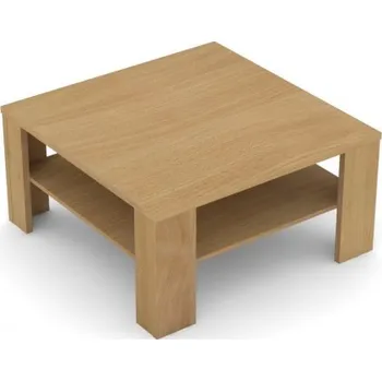Konferenční stolek Čtvercový konferenční stolek REA 5 - buk