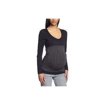 Těhotenský podpůrný pás Těhotenský pás Belly Band Lässig Pinstripe ruffled