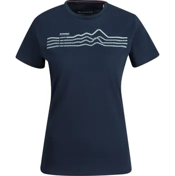 Dámské tričko Mammut Mammut Seile T-Shirt Women Barva - Velikost: Modrá - XS