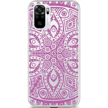 Pouzdro na mobilní telefon Kryt Xiaomi Redmi Note 10 silikon Violet Mandala (obal neboli pouzdro na Xiaomi Redmi Note 10)