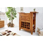 Skříňka na víno MAKASSAR BAR – přírodní