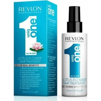Vlasová regenerace Revlon Professional Bezoplachová péče s výtažkem z lotusu Uniq One (Lotus Flower Leave-in Hair Treatment) 150 ml + 2 měsíce na vrácení zboží
