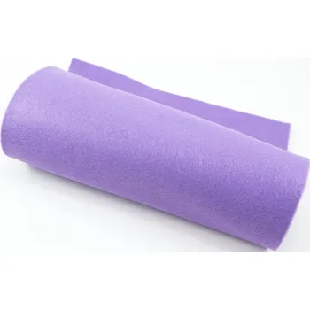 Látková dekorační plsť - levandulová