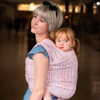 Šátek Šátek na nošení dětí Moisha Florentine Liu Délka: 5 - 4,2 m