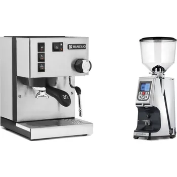 Kávovar Rancilio Silvia E + Eureka Atom Specialty 65, chrome