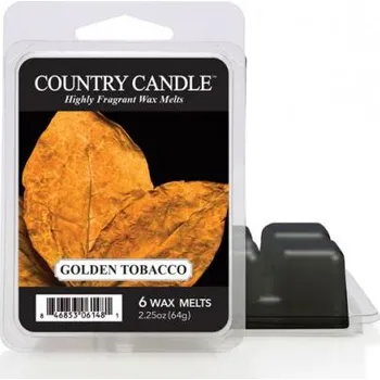 vonný vosk Country Candle Golden Tobacco Vonný Vosk, 64 g