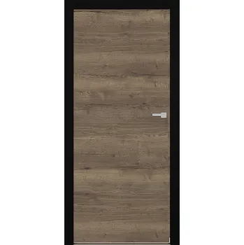 Stavebniny Interiérové dveře Naturel Avon pravé 70 cm dub halifax tabák Avon10DHT70P