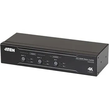 Aten Maticový přepínač HDMI 2x2, 4K@60Hz (VM0202HB) - 14.01.7212