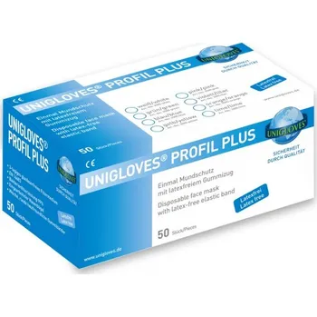 rouška Ústenky roušky Profil Plus Unigloves 50 kusů zelené