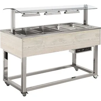 Bufety vyhřívané vodní ES Red+ 3 H GN 3-1/1 REDFOX