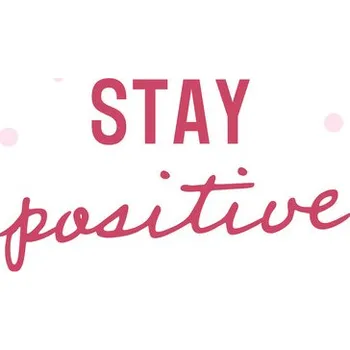 Plakát Plakát, Obraz - Stay positive