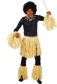 Karnevalový kostým Fiestas Guirca Zulu - Afro Sada Hawaii uni