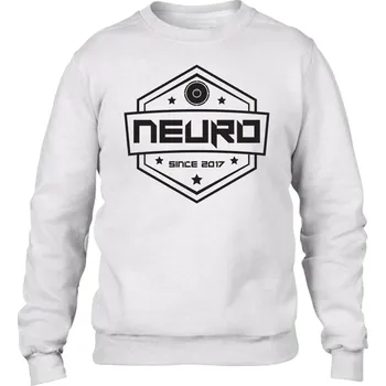 Pánská mikina Neurofunk mikina pánská bez kapuce "Erb" Velikost: M, Barva: Bílá