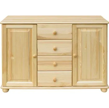 Komoda Komoda Classic 173, KB Výběr moření: Ořech, Druh dřeva: Borovicový masiv