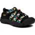 Chlapecké sandály Keen Newport H2 Children Black/Multi, 33