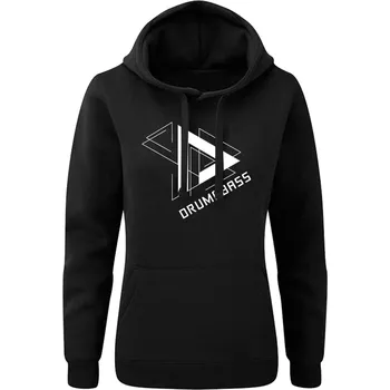 Dámská mikina Dámská mikina s kapucí DNB Epic Velikost: S, Barva: Černá