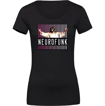 Dámské tričko Dámské tričko Godlike Neuro Velikost: XS, Barva: Černá