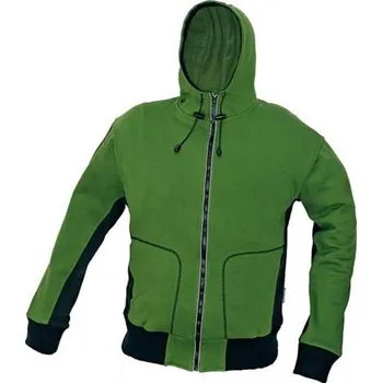 Pánská mikina CERVA Stanmore mikina s kapucí Barva: Zelená, Velikost: 3XL 5526_ZEL7