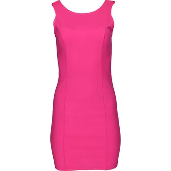 Dámské šaty Kimi&Co KL1074 šaty/100852 barva: fuchsie, velikost: L